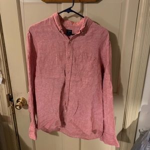 J CREW BUTTON UP POLO